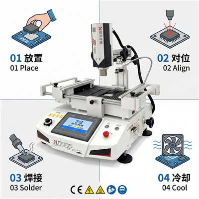 হট এয়ার সোল্ডারিং স্টেশন